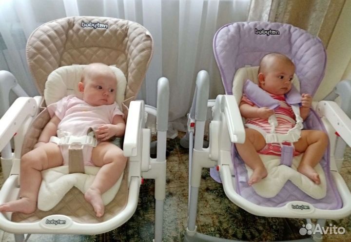 Стульчик для кормления babyton трансформер