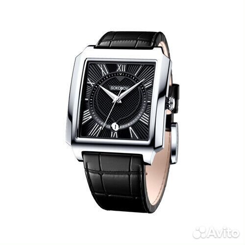 Часы sokolov из серебра, 134.30.00.000.02.01.3