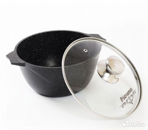 Кастрюля 3л Granit Induction Pro