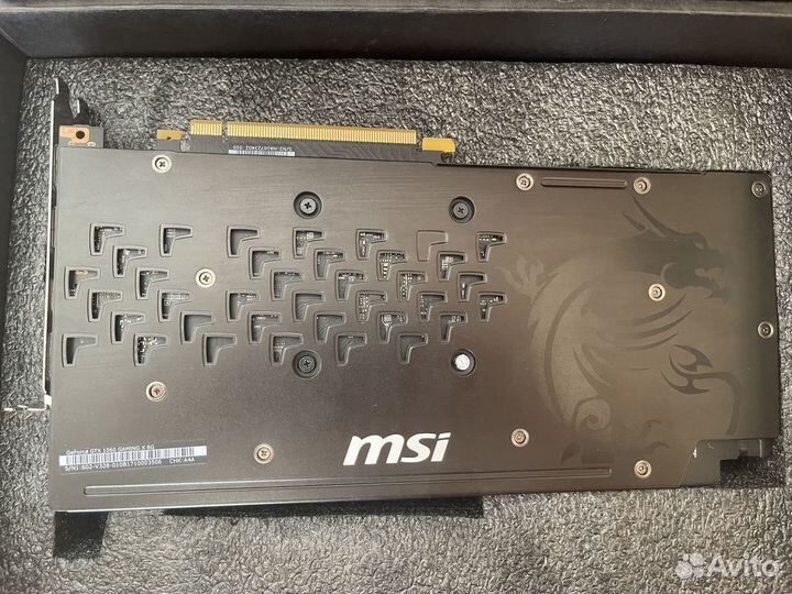 Видеокарта MSI GTX 1060 Gaming X 6G
