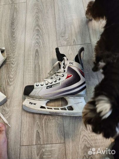 Хоккейные коньки бауэр 43 размер