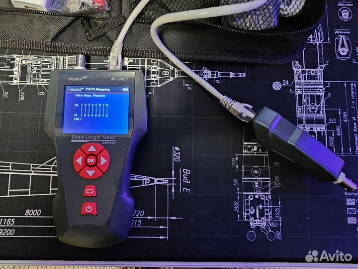 LAN тестер Noyafa NF-8601