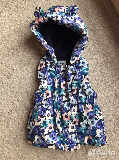 Жилет утепленный 86-92р