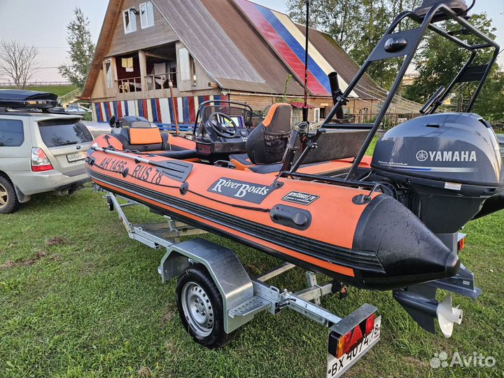 River boats Riverboats rib 430 yamaha f40fetl