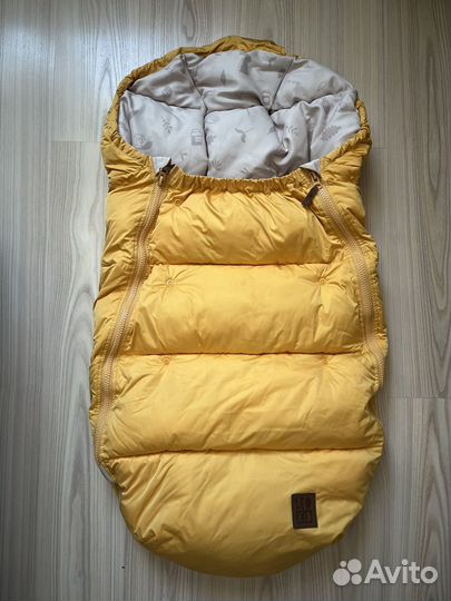 Зимний конверт в коляску leokid