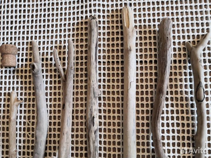 Палки ветки морские дрифтвуд набор