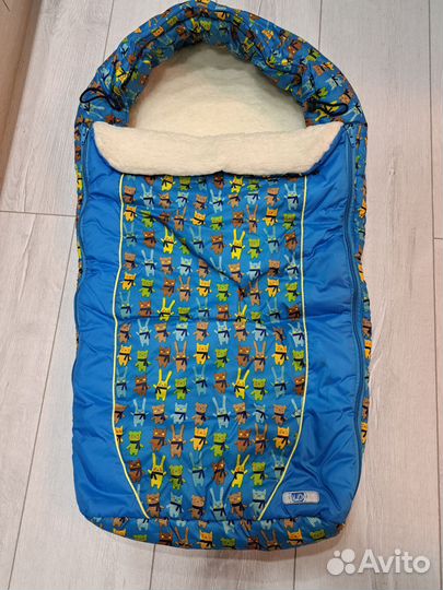 Зимний конверт в коляску