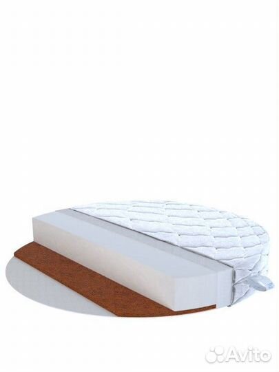 Матрас для круглой кроватки