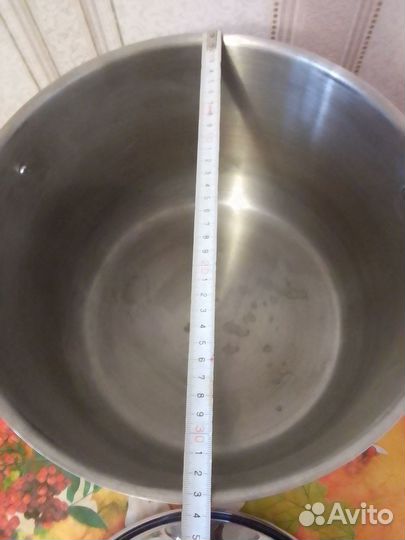 Кастрюля 20 литров нержавейка Bergner