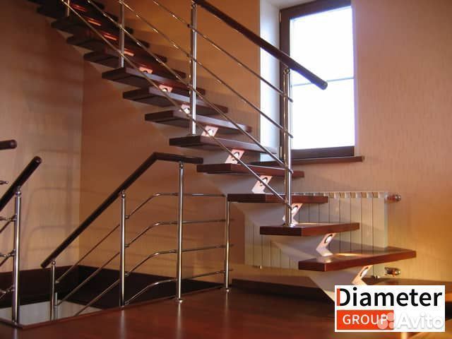 Изготовление межэтажной лестницы с площадкой