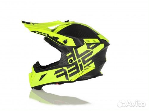 Мотошлем Acerbis steel carbon Yellow L