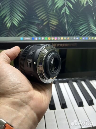 Объектив canon ef s 35mm