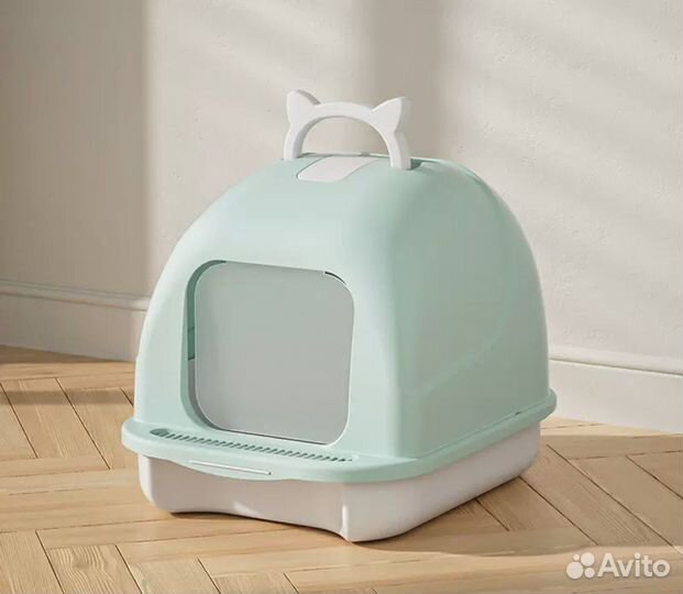 Туалет домик для кошек