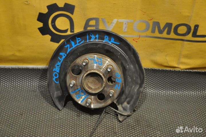 Ступица задняя правая toyota corolla ZRE181