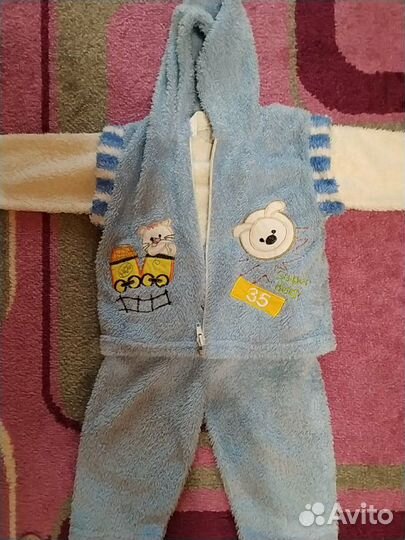 Вещи на мальчика от 2-6 мес