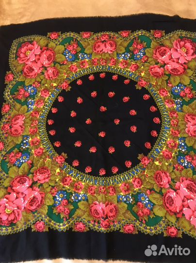 Платок шерстяной СССР