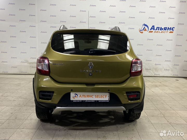 Renault Sandero Stepway 1.6 МТ, 2015, 133 066 км