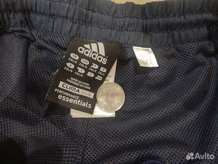 Широкие спортивные штаны adidas