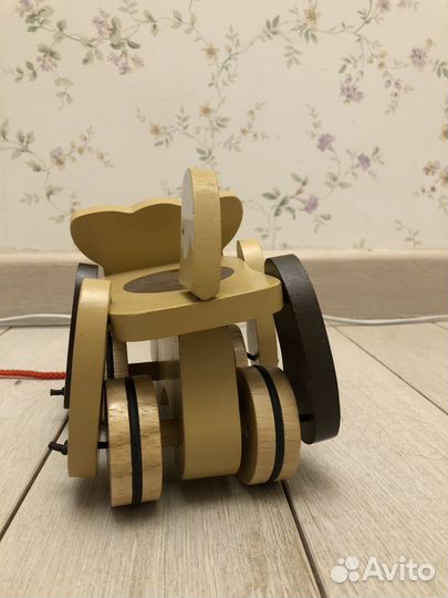 Melissa & Doug деревянная каталка собачка
