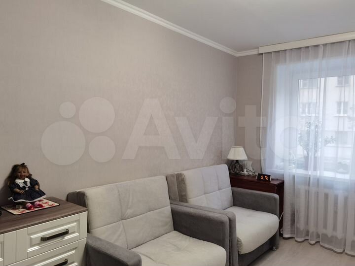 2-к. квартира, 53,4 м², 1/4 эт.