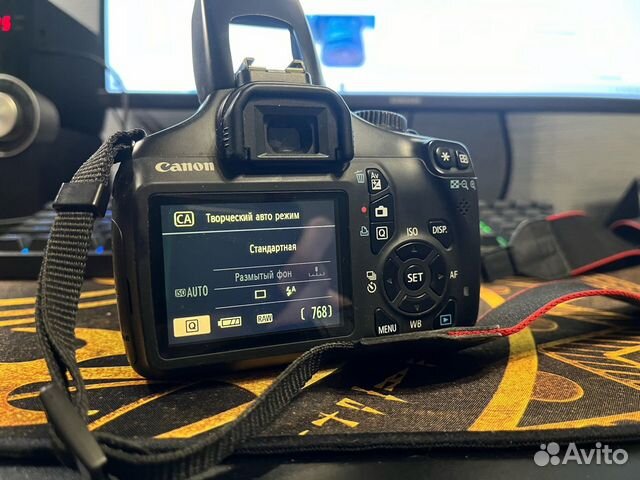 Фотоаппарат canon eos 1100d объявление продам