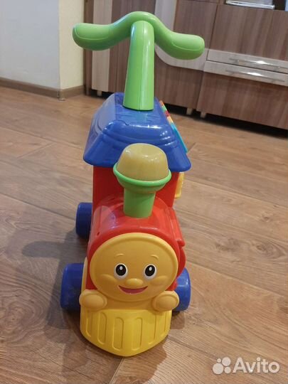 Машинка Паровоз каталка детский