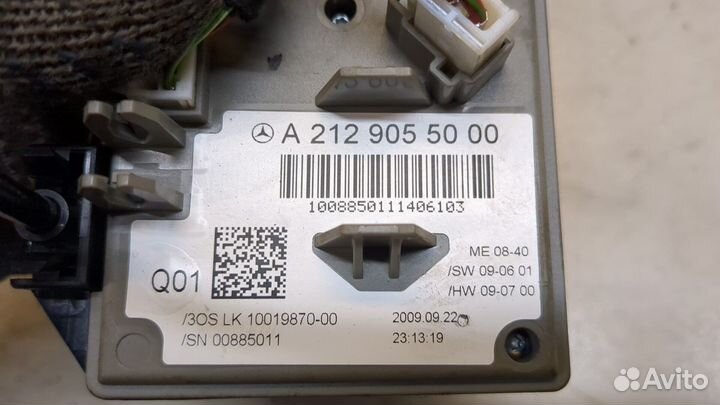 Замок зажигания Mercedes E W212, 2009