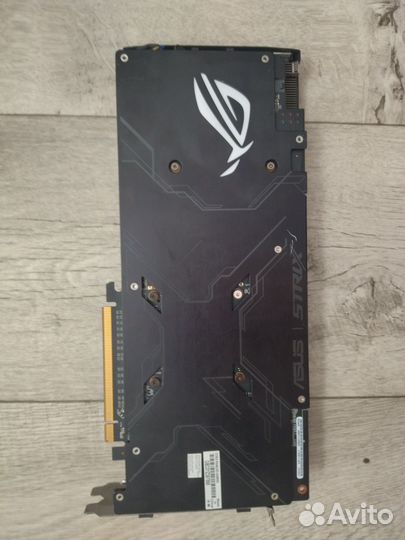Видеокарта asus rog strix rx 480 8gb
