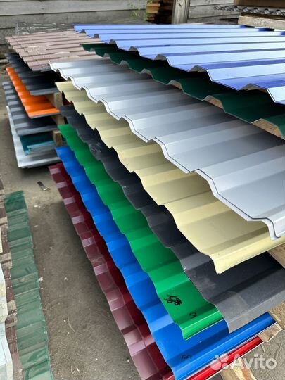Профлист профнастил цинк/цветной
