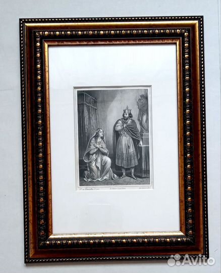 Старинная гравюра