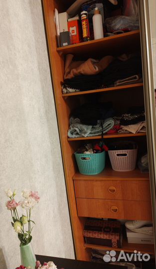 Шкаф купе с зеркалом бу