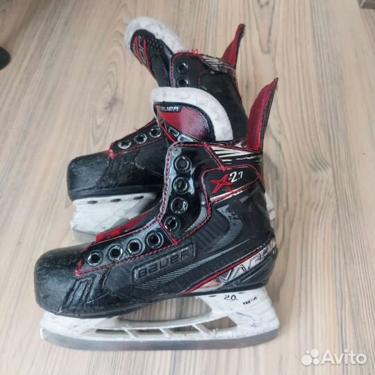 Хоккей коньки bauer vapor х2. 7 YTH 12.5