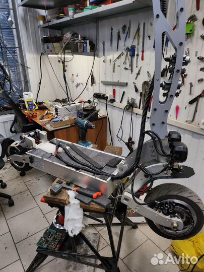 Ремонт и доработка электросамокатов