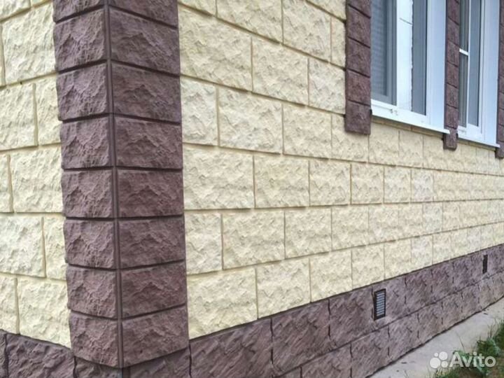 Панели под кирпич бревно