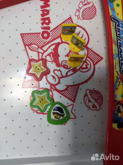 Настольный аэрохоккей супер марио