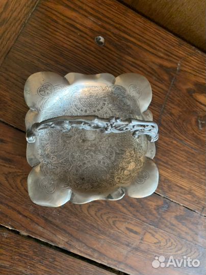 Ваза конфетница на лапах sheffield