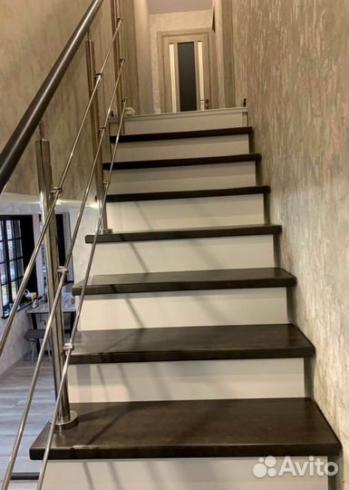 Лестницы с поворотом под ключ