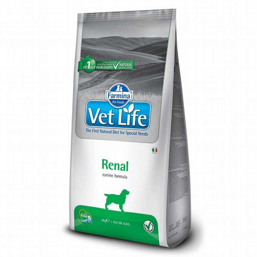 Корм для собак с Хпн Farmina Vet Life Renal