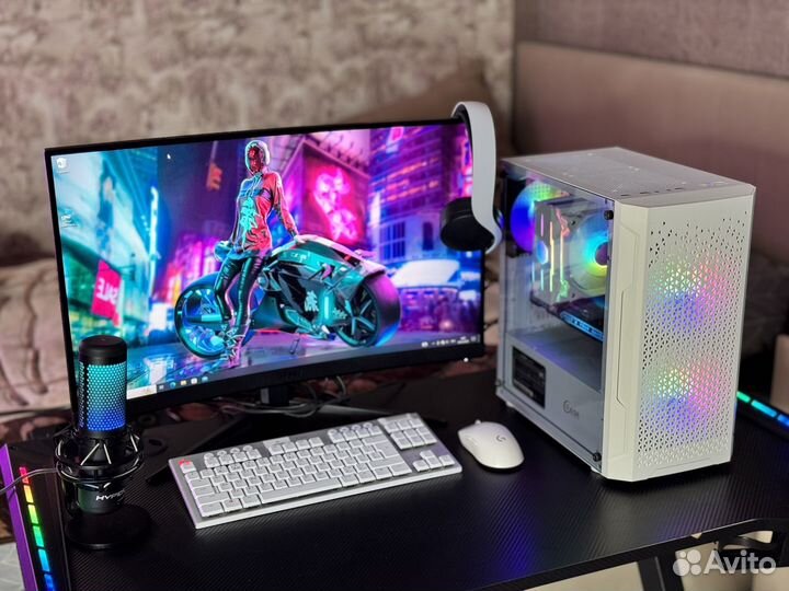 Игровой пк с монитором 240 гц