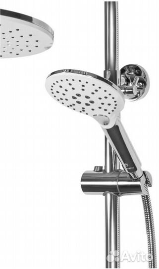 Душевая система Grocenberg GB7001 Белый хром