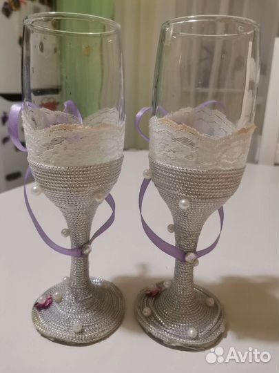 Свадебные бокалы