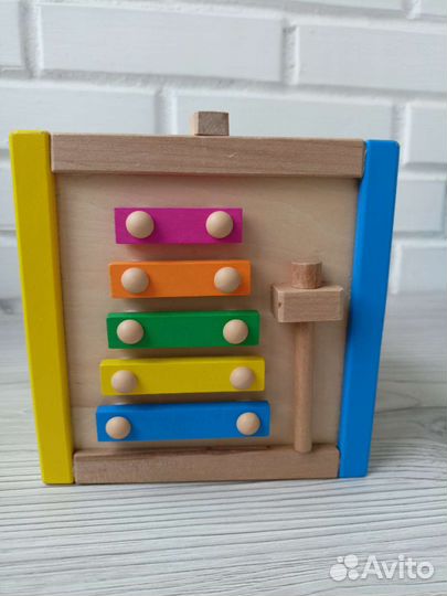 Деревянный развивающий сортер ELC