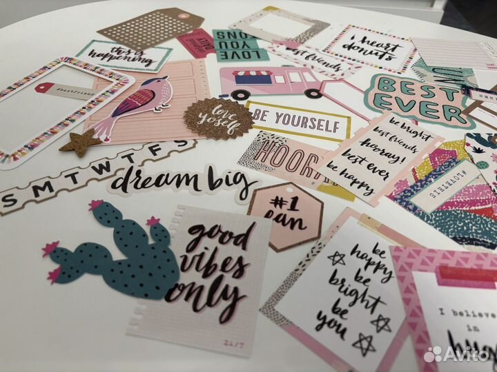 Американские высечки для скрапбукинга