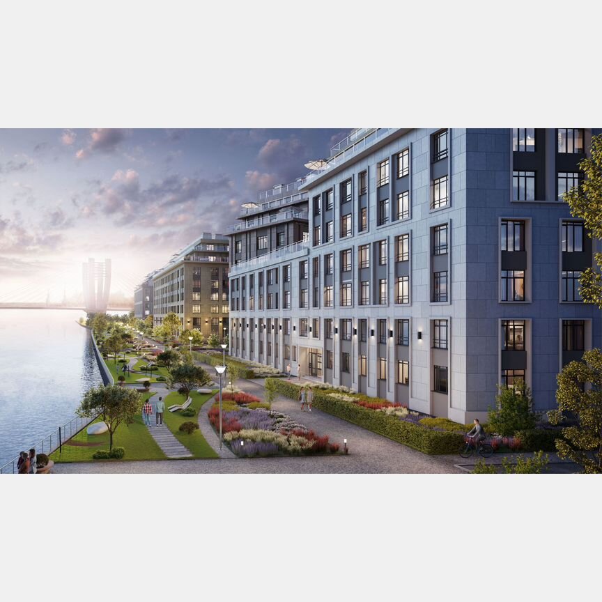 2-к. квартира, 74,2 м², 2/8 эт.