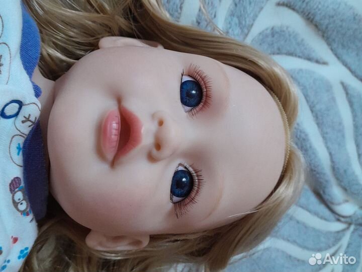 Кукла реборн силиконовая 55 см