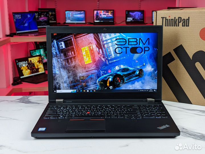 Lenovo P51 i7-7700HQ 16GB SSD 512GB FHD IPS nvidia