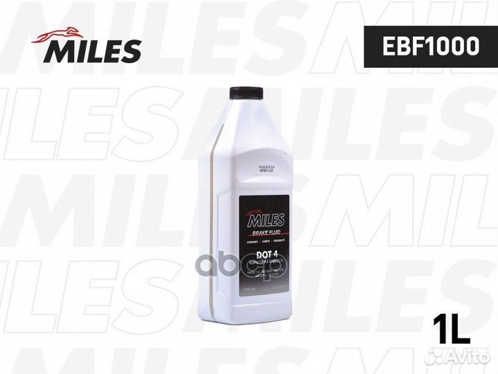 Тормозная жидкость (1 л) DOT 4 EBF1000 EBF1000