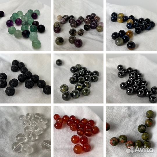 Натуральные камни бусины оптом