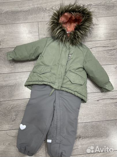 Детский теплый костюм куртка и штаны