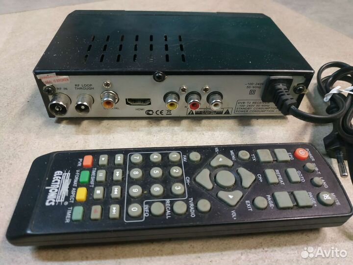 Тв приставка цифровая DVB-T2